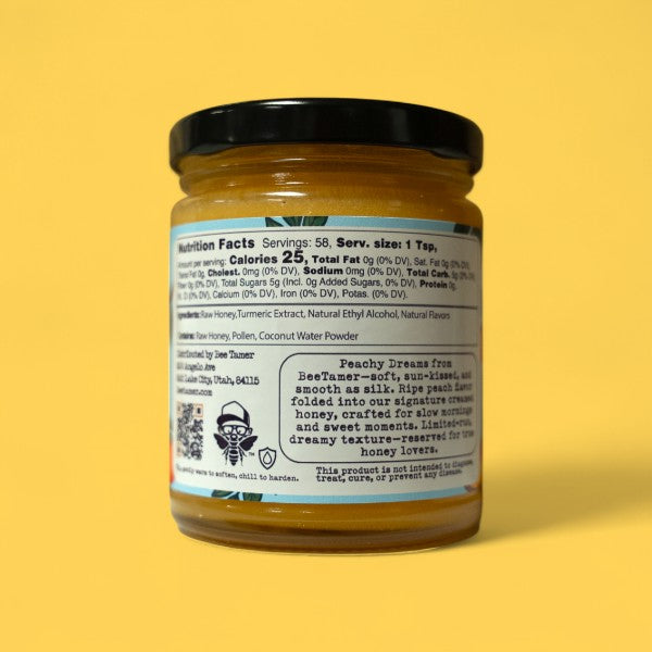 Peachy Dream Creamed Honey